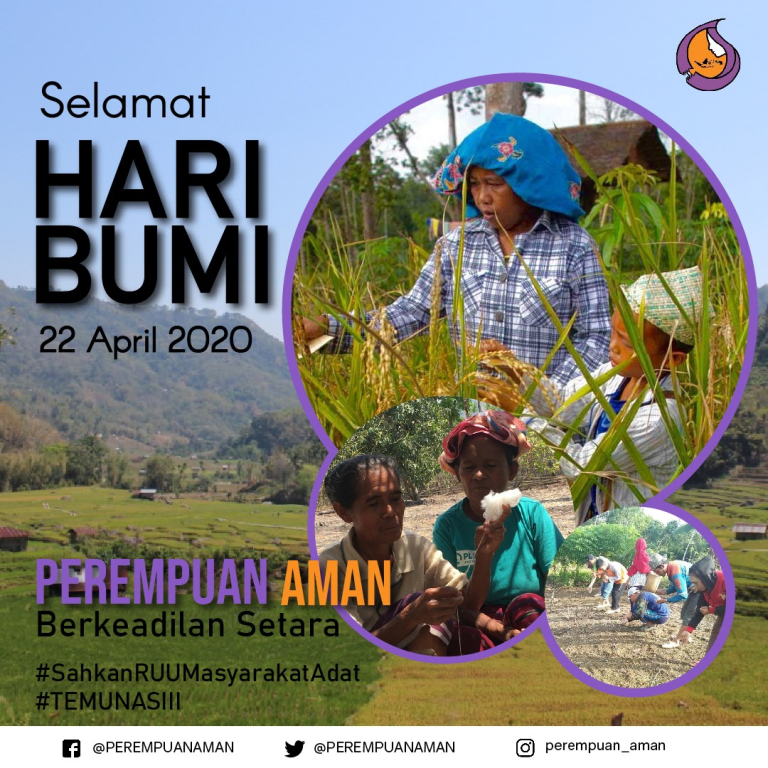 Perempuan Adat: Hari Bumi Kami Peringati Setiap Hari