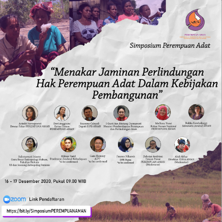 Pentingnya Penjaminan Perlindungan Hak Perempuan Adat Dalam Kebijakan Pembangunan