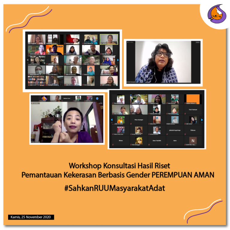 Workshop Konsultasi Hasil Riset Pemantauan Kekerasan Berbasis Gender PEREMPUAN AMAN